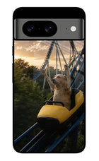 Rollercoaster Dog Google Pixel 8 Glass Case