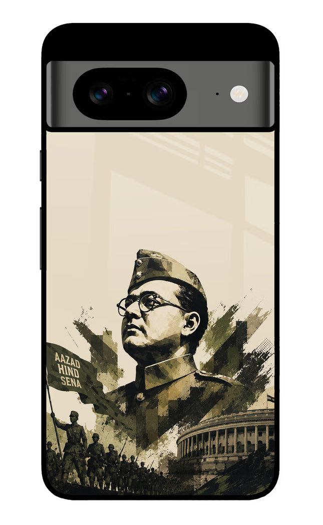 Netaji Rising Google Pixel 8 Glass Case