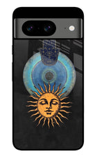 Divine Sun Google Pixel 8 Glass Case