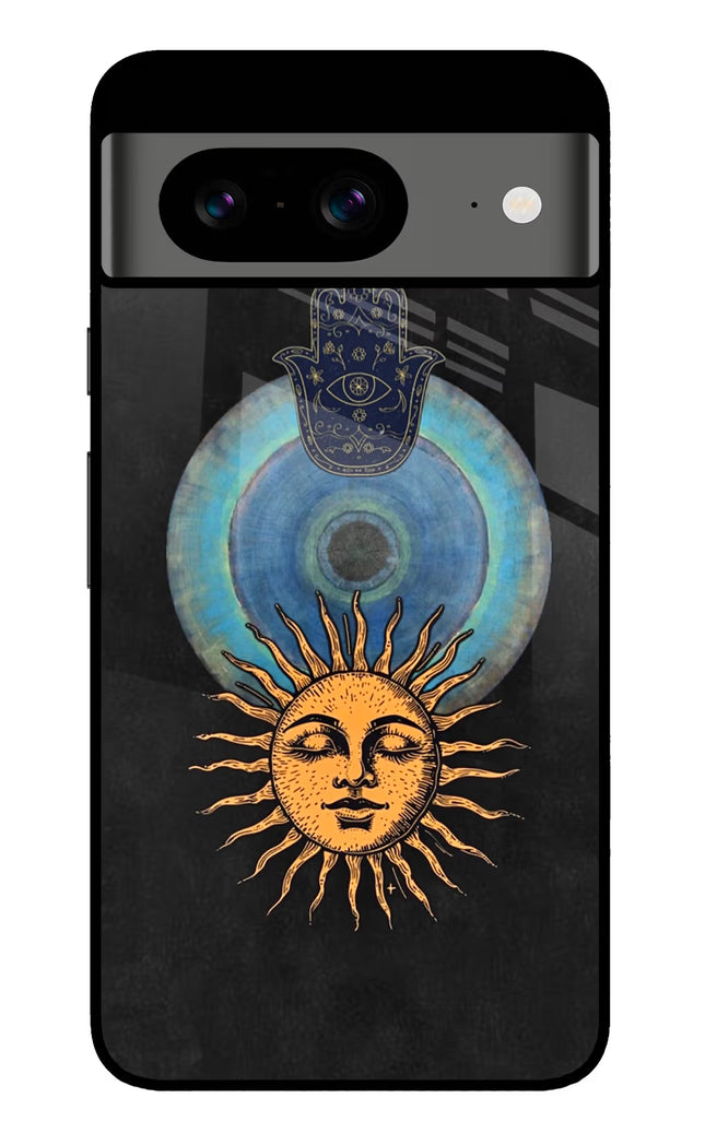 Divine Sun Google Pixel 8 Glass Case
