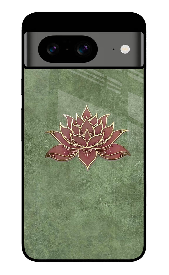 Lotus Grace Google Pixel 8 Glass Case