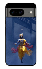 Cosmic Krishna Google Pixel 8 Glass Case