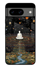 Space Monk Google Pixel 8 Glass Case