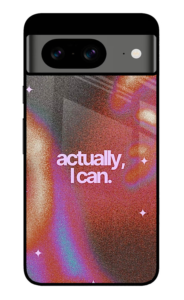 Pink Aura Google Pixel 8 Glass Case