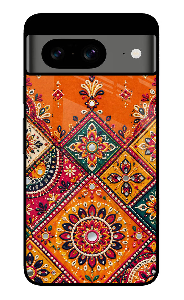 Kutch Glow Google Pixel 8 Glass Case