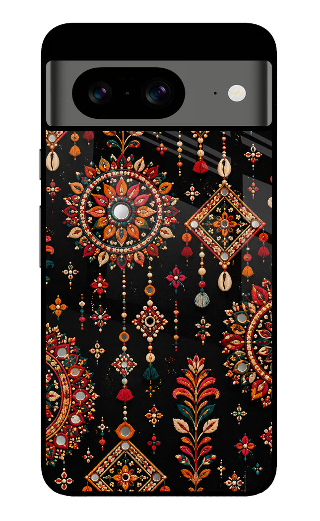 Boho Noir Google Pixel 8 Glass Case