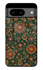 Green Pataka Google Pixel 8 Glass Case
