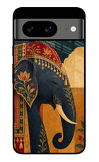 Royal Elephant Google Pixel 8 Glass Case
