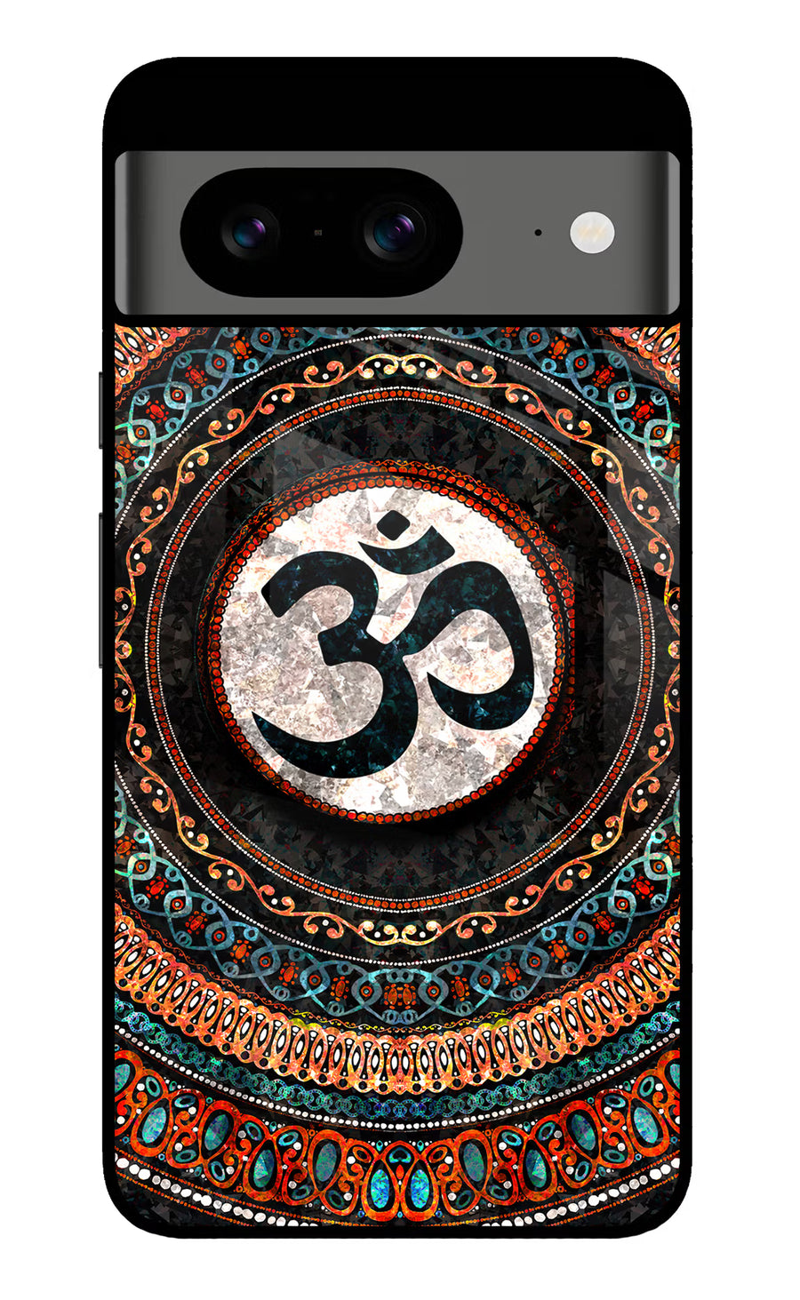 Om Culture Google Pixel 8 Pop Case, Glass case