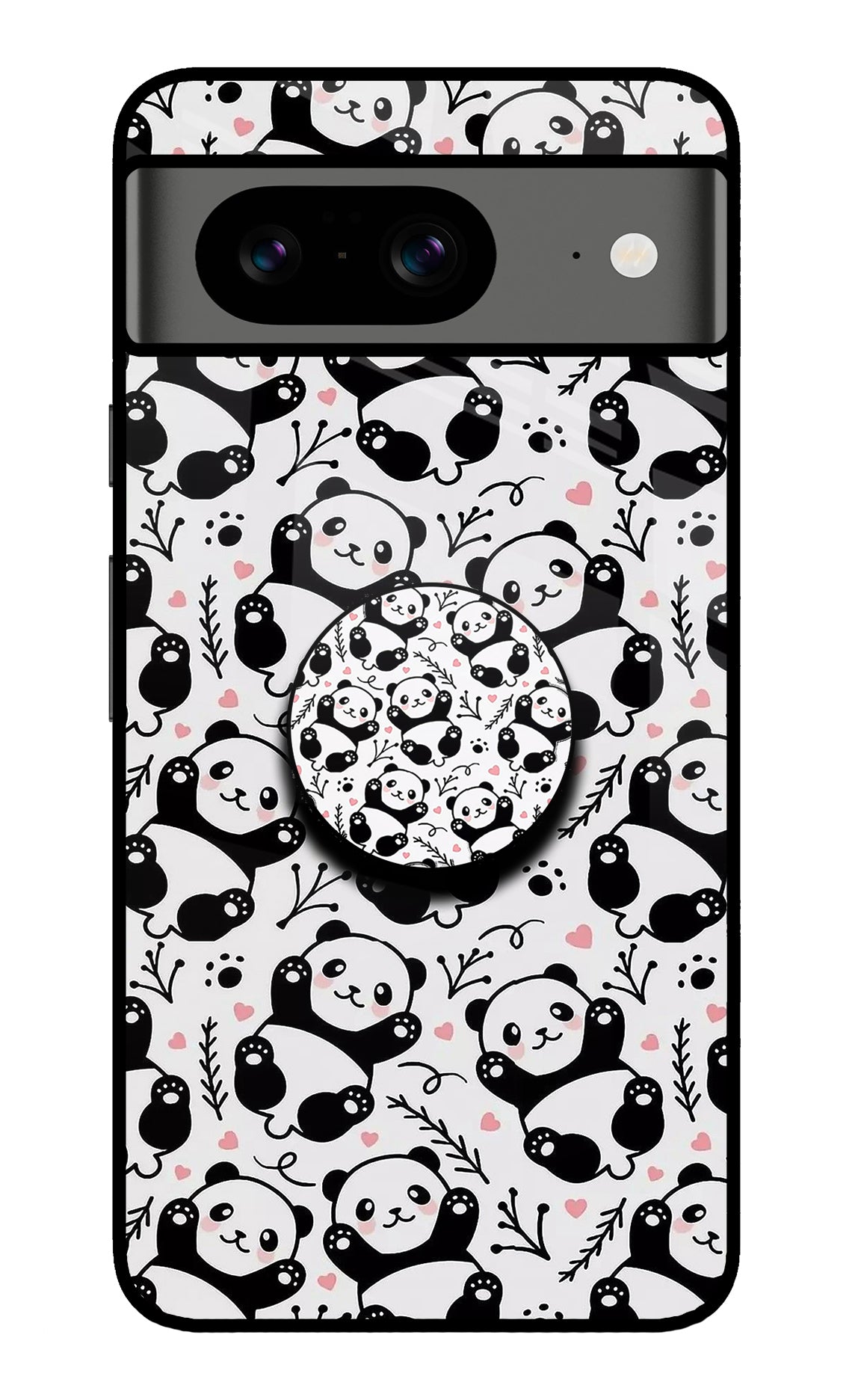 Cute Panda Google Pixel 8 Pop Case