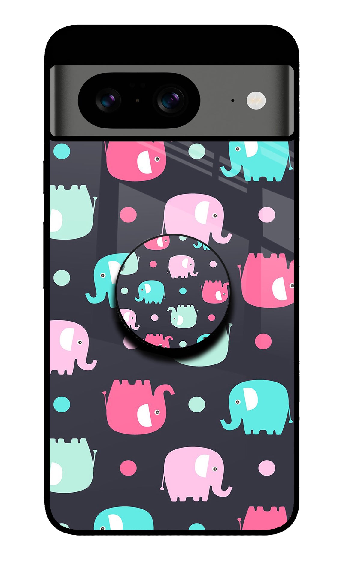 Baby Elephants Google Pixel 8 Pop Case