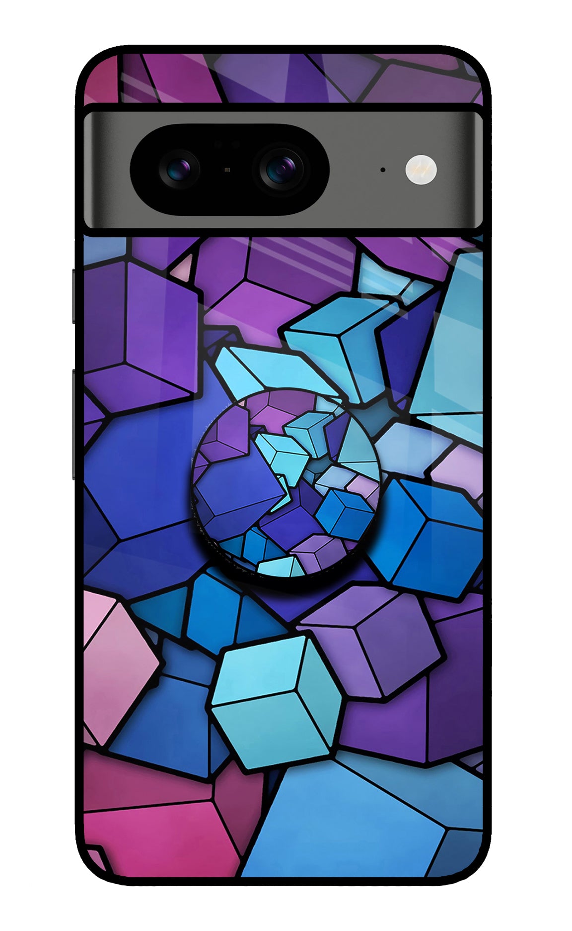 Cubic Abstract Google Pixel 8 Pop Case