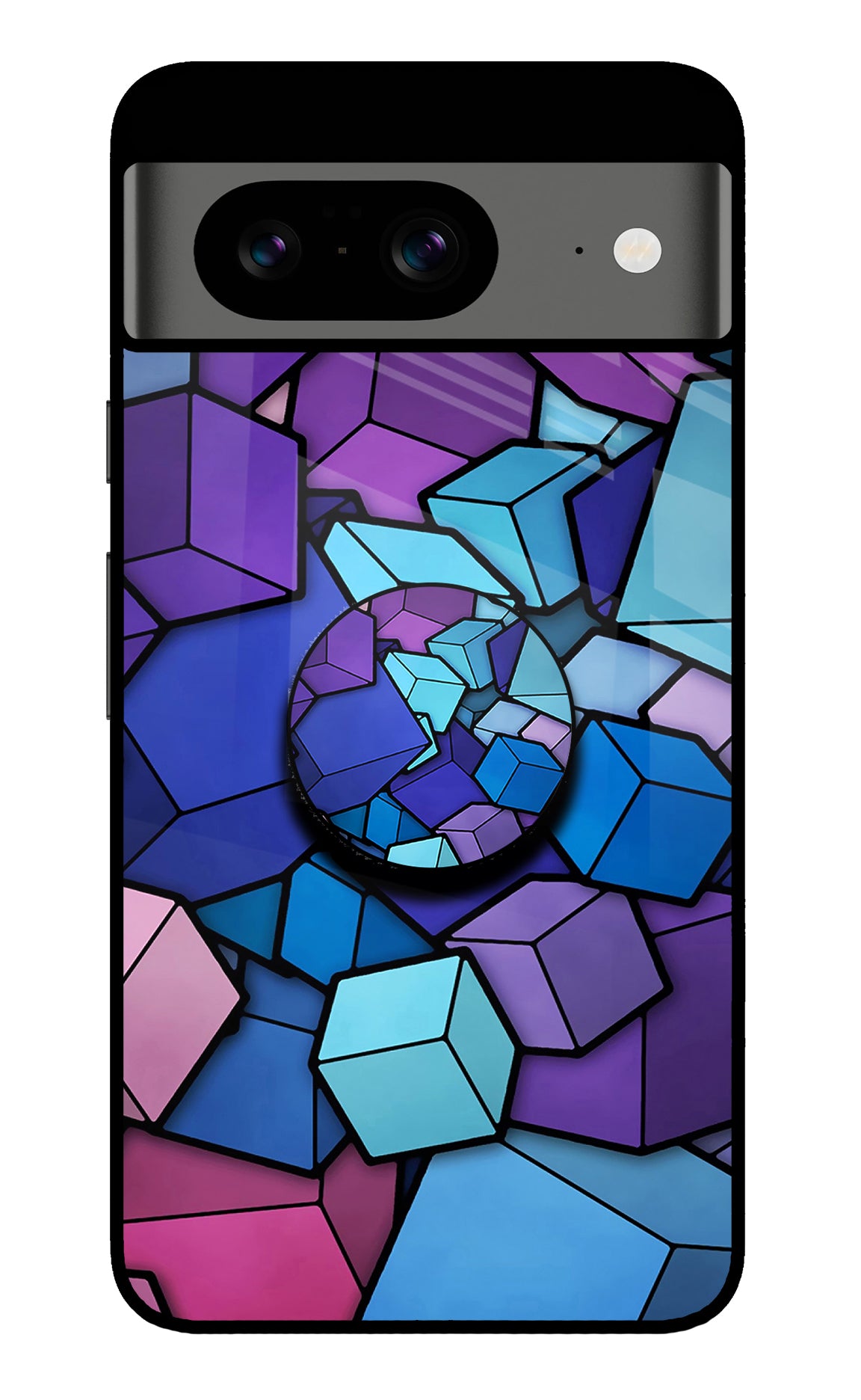 Cubic Abstract Google Pixel 8 Pop Case