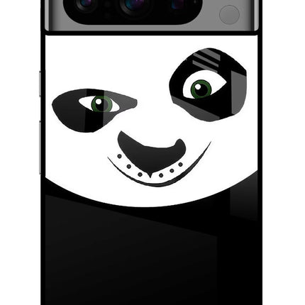 Panda Google Pixel 8 Pro Glass Case Back Cover by Casekaro