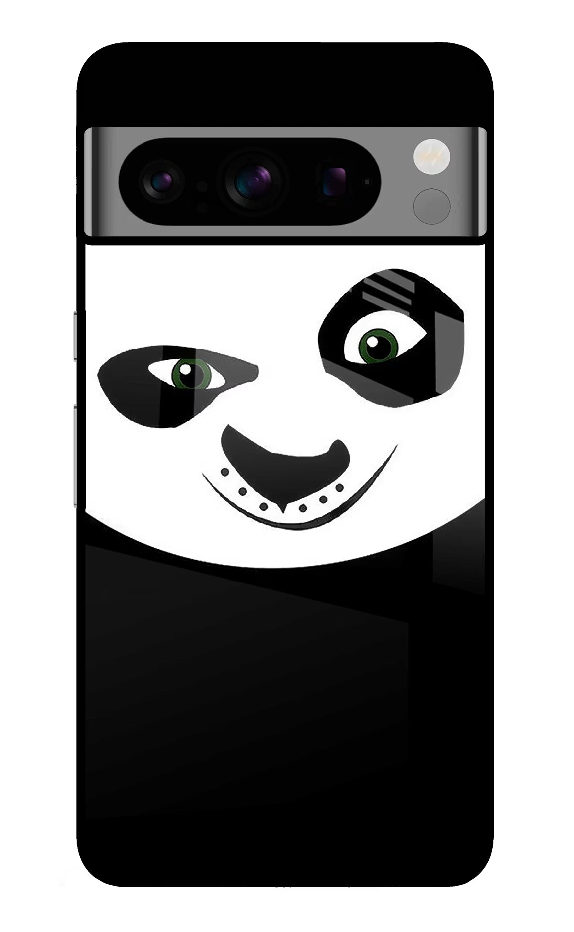 Panda Google Pixel 8 Pro Glass Case Back Cover by Casekaro