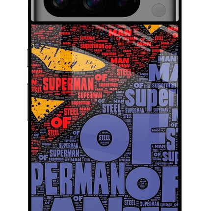Superman Google Pixel 8 Pro Glass Case