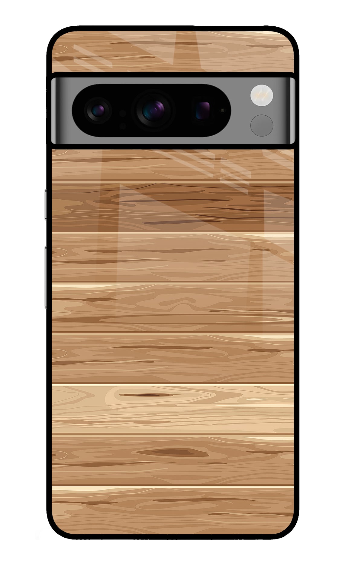 Wooden Vector Google Pixel 8 Pro Glass Case