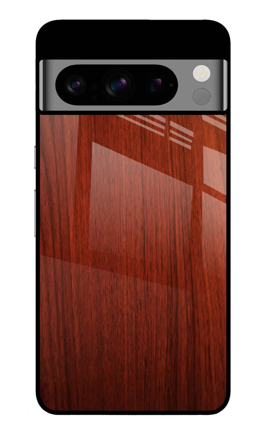 Wooden Plain Pattern Google Pixel 8 Pro Glass Case