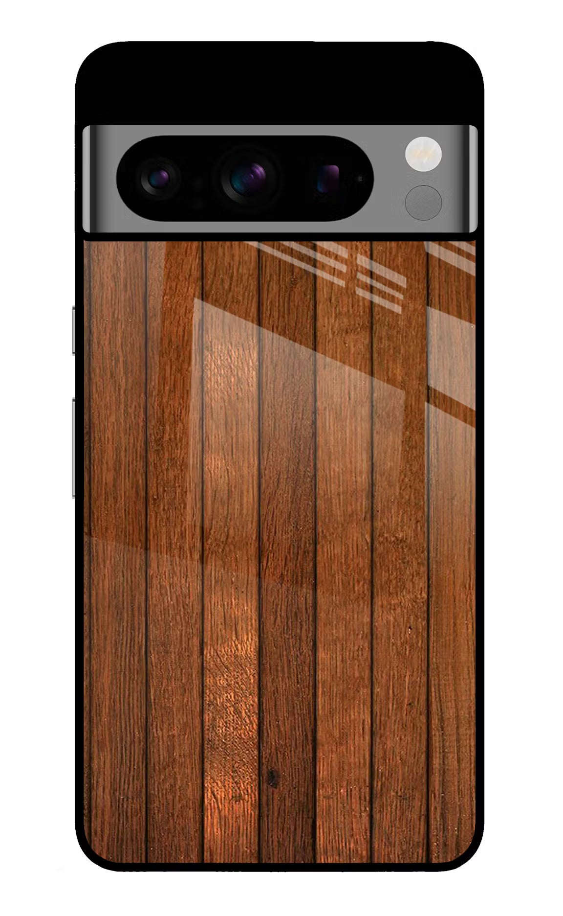 Wooden Artwork Bands Google Pixel 8 Pro Glass Case