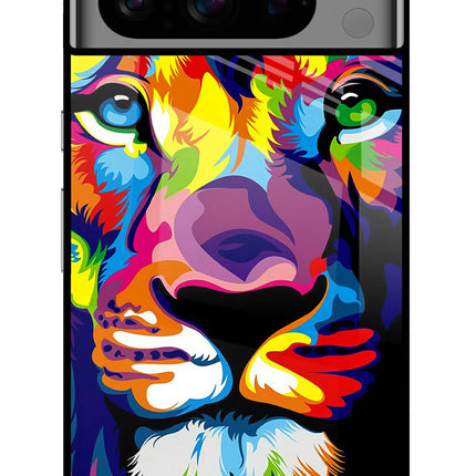 Lion Google Pixel 8 Pro Glass Case
