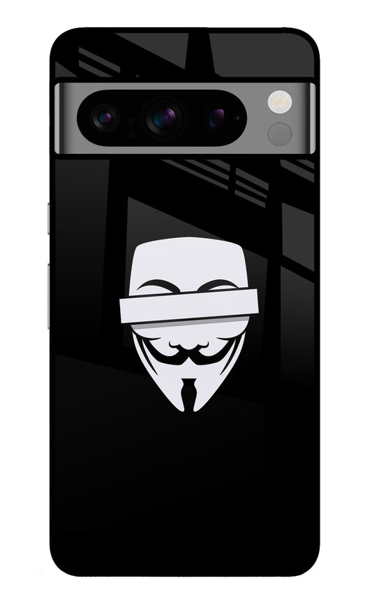 Anonymous Face Google Pixel 8 Pro Glass Case