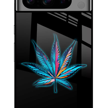 Weed Google Pixel 8 Pro Glass Case Back Cover by Casekaro