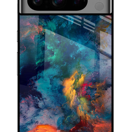 Artwork Paint Google Pixel 8 Pro Glass Case Back Cover by Casekaro