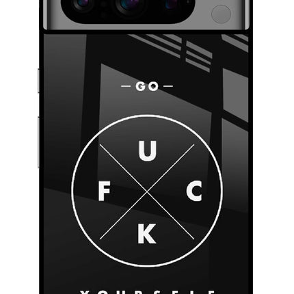 Go Fuck Yourself Google Pixel 8 Pro Glass Case