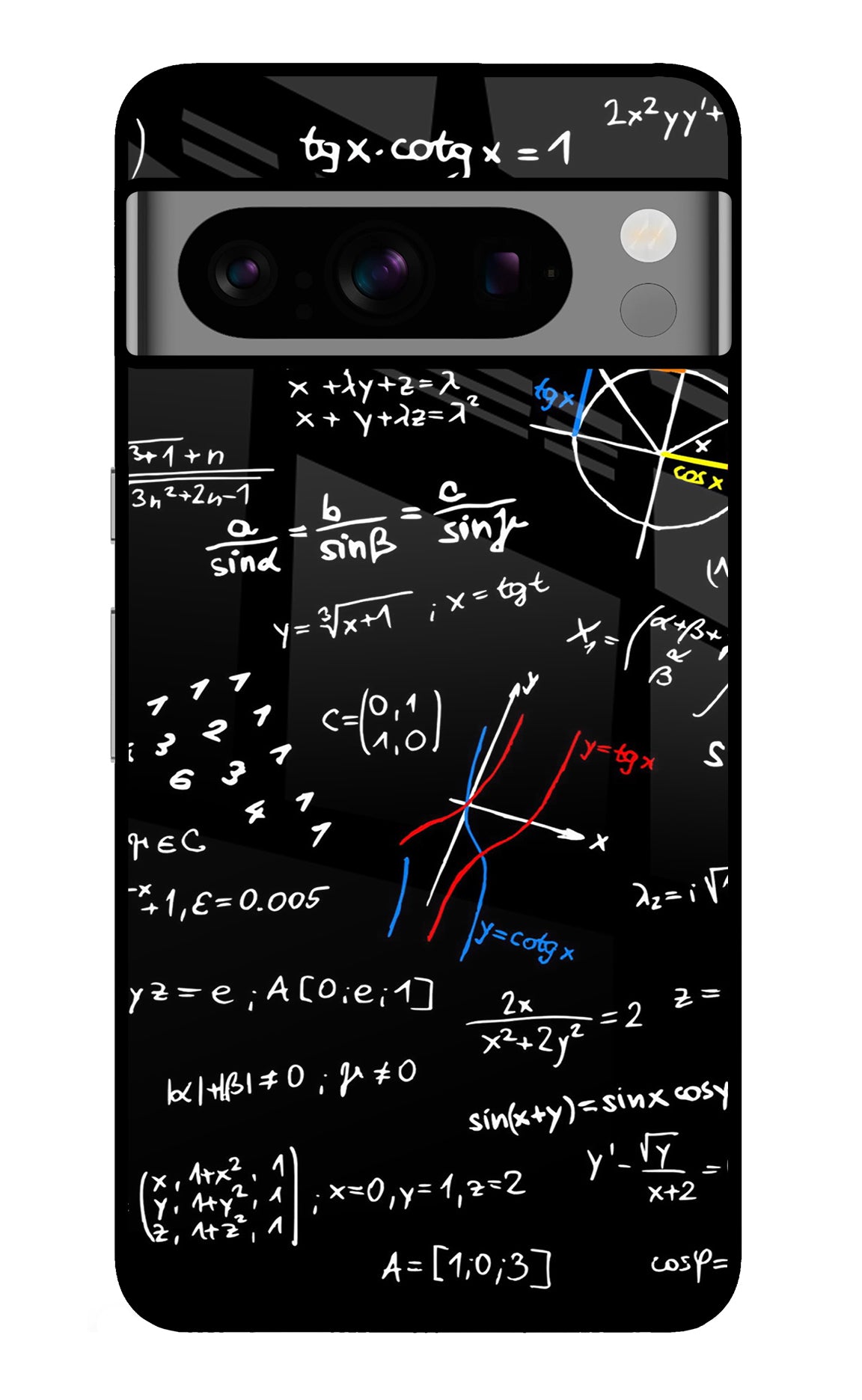 Mathematics Formula Google Pixel 8 Pro Back Cover