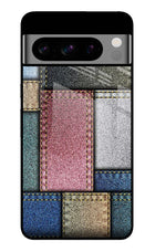 Multicolor Jeans Google Pixel 8 Pro Glass Case