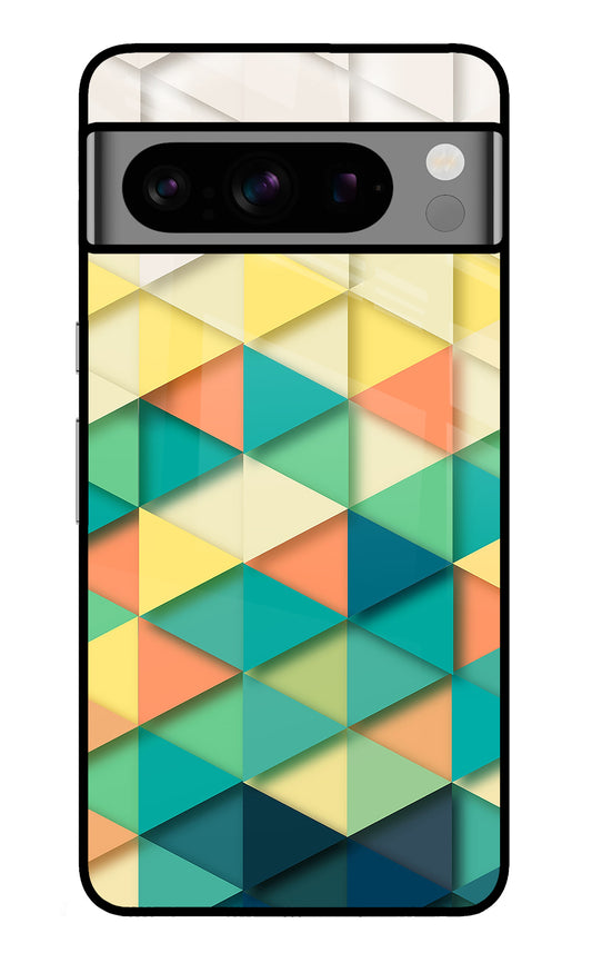 Abstract Google Pixel 8 Pro Glass Case