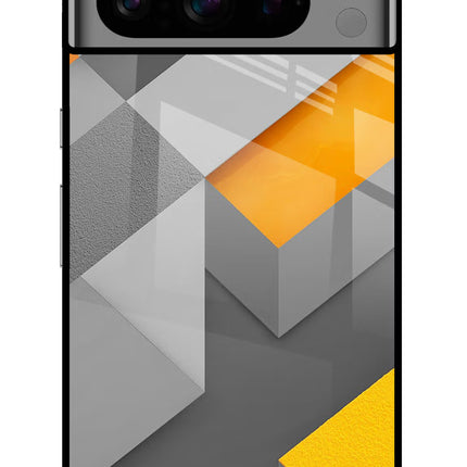 Abstract Google Pixel 8 Pro Glass Case