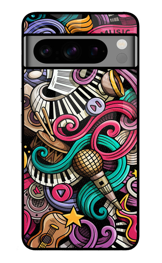 Music Abstract Google Pixel 8 Pro Glass Case