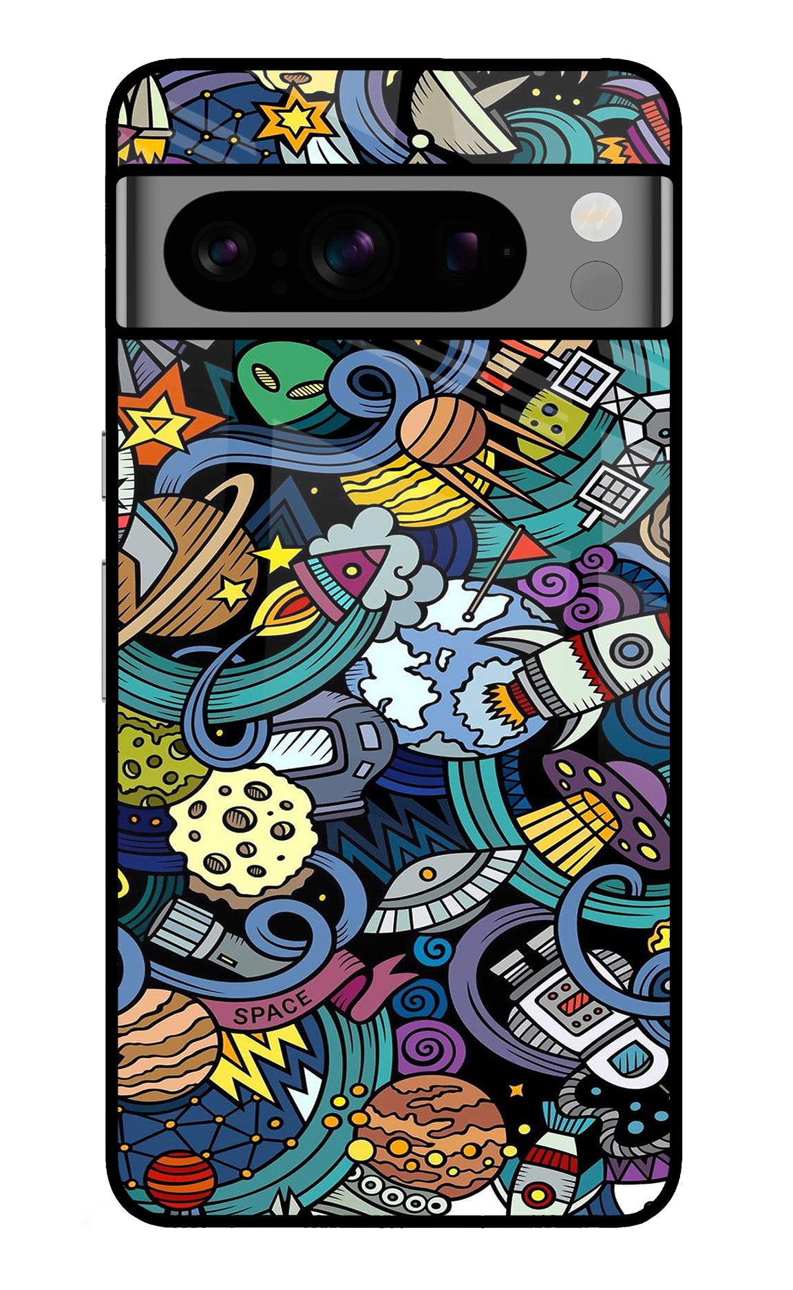 Space Abstract Google Pixel 8 Pro Back Cover