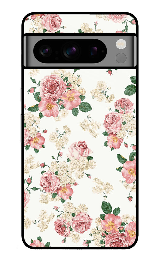 Flowers Google Pixel 8 Pro Glass Case