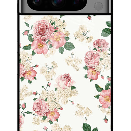 Flowers Google Pixel 8 Pro Glass Case