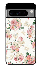 Flowers Google Pixel 8 Pro Glass Case