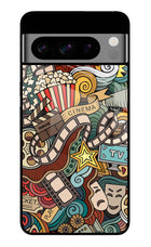 Cinema Abstract Google Pixel 8 Pro Glass Case