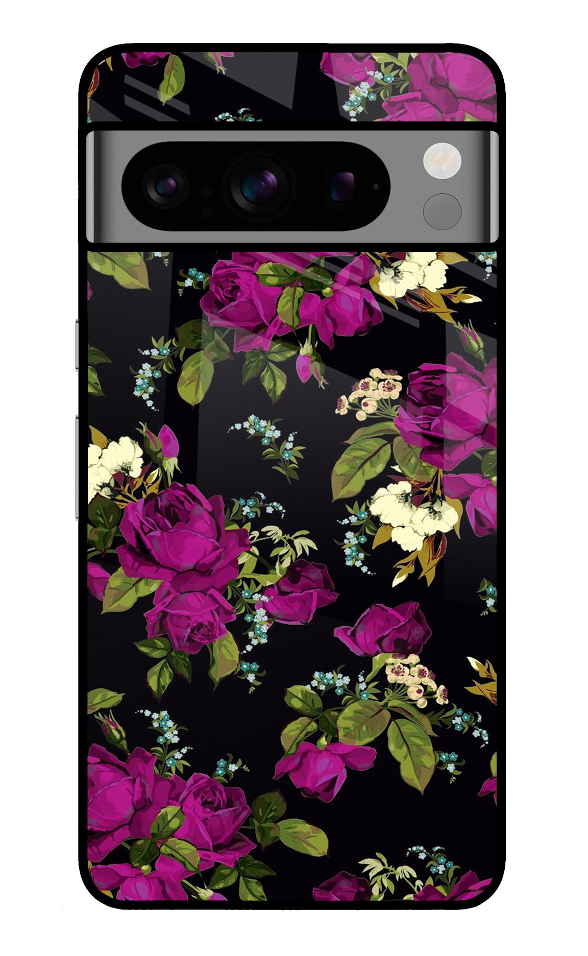 Flowers Google Pixel 8 Pro Glass Case