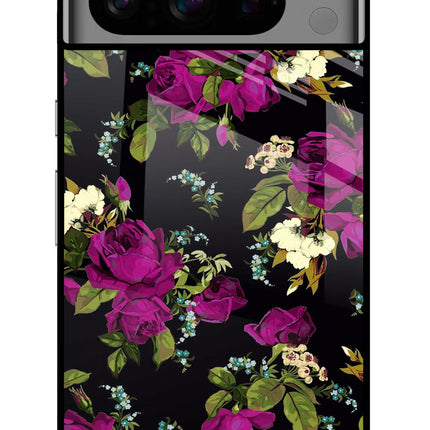 Flowers Google Pixel 8 Pro Glass Case