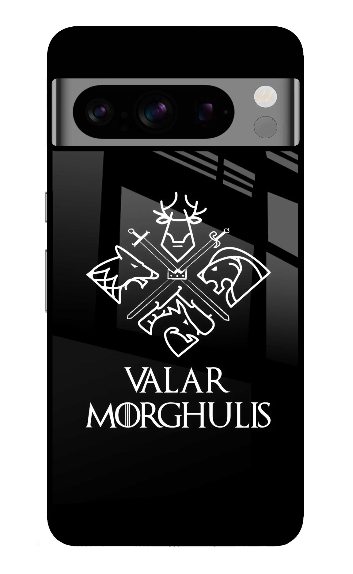 Valar Morghulis | Game Of Thrones Google Pixel 8 Pro Glass Case Back Cover by Casekaro