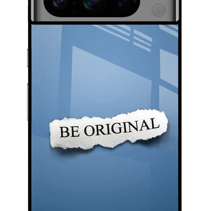 Be Original Google Pixel 8 Pro Glass Case Back Cover by Casekaro
