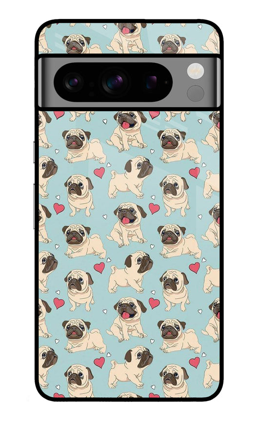 Pug Dog Google Pixel 8 Pro Glass Case