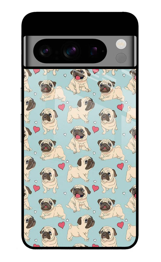 Pug Dog Google Pixel 8 Pro Glass Case