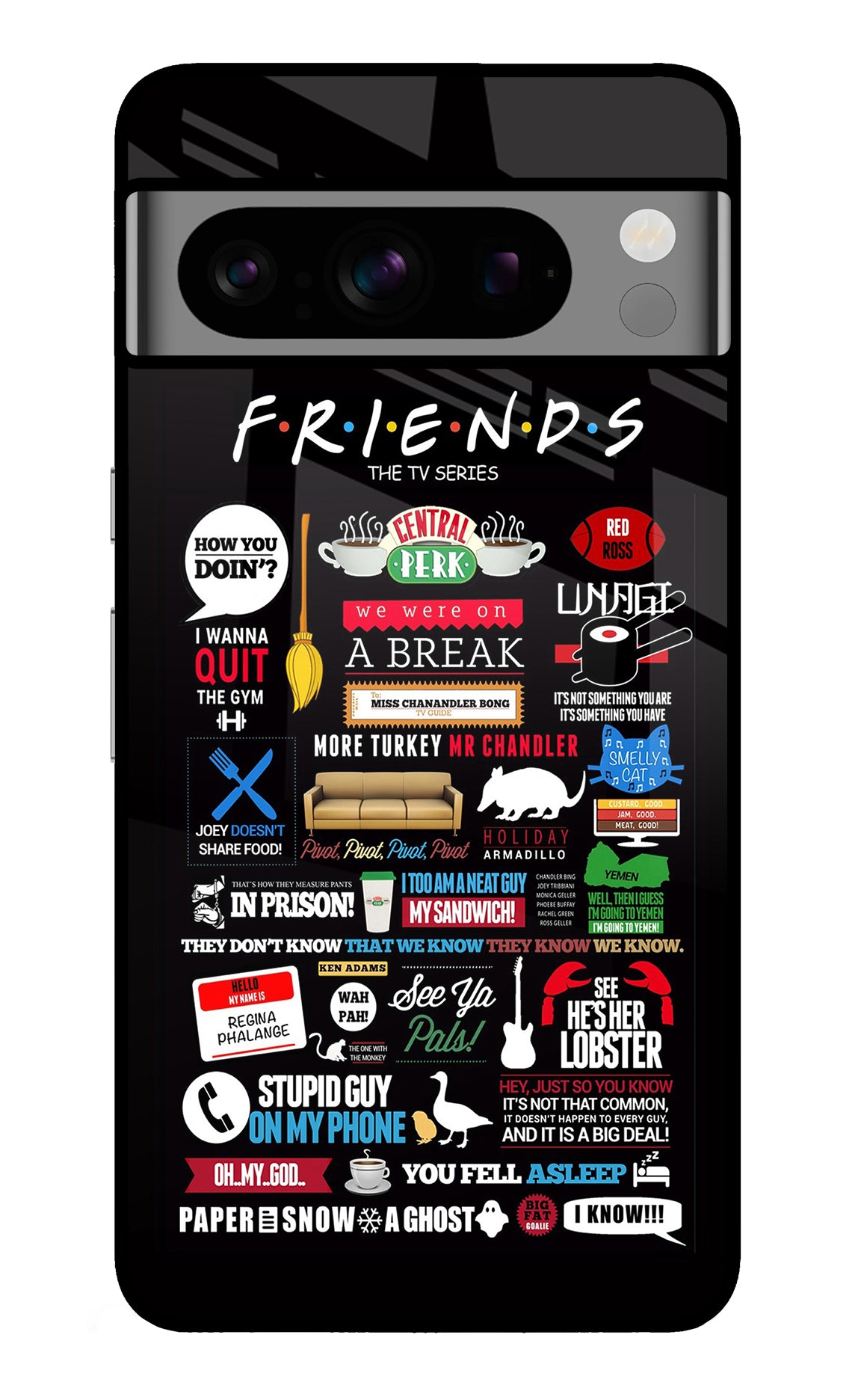 FRIENDS Google Pixel 8 Pro Back Cover