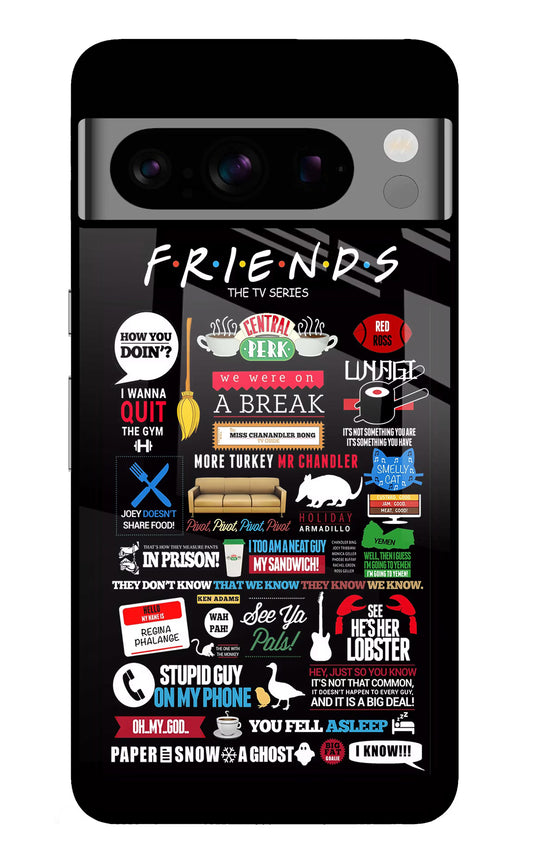 FRIENDS Google Pixel 8 Pro Glass Case