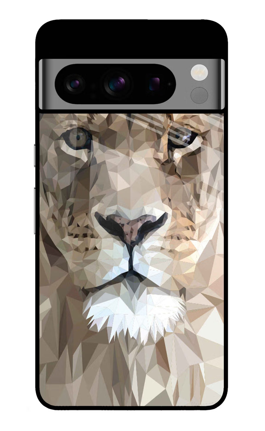Lion Art Google Pixel 8 Pro Back Cover, Glass case
