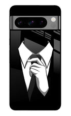 Black Tie Google Pixel 8 Pro Glass Case