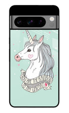 Unicorn Wallpaper Google Pixel 8 Pro Glass Case