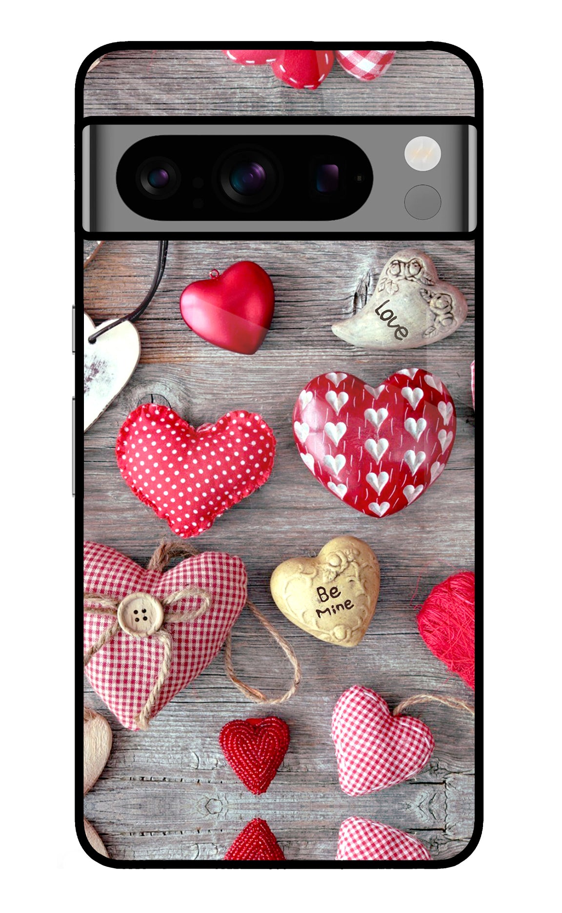 Love Wallpaper Google Pixel 8 Pro Back Cover